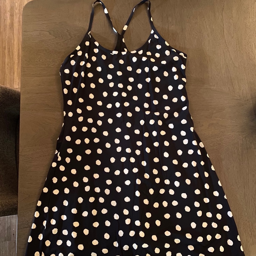 Polka Dot OV Exercise Dress
